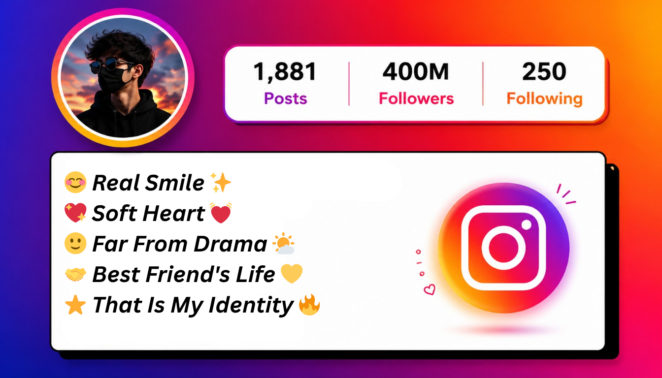100+ Instagram Bio for Boys: Cool, Stylish & Attitude