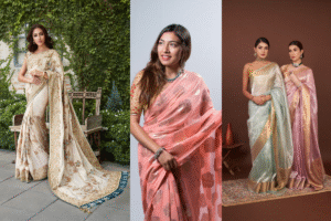 Profile picture wearing saree