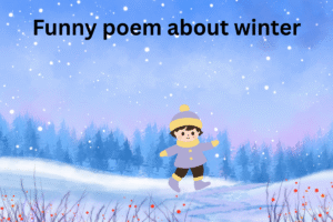 Funny poem about winter