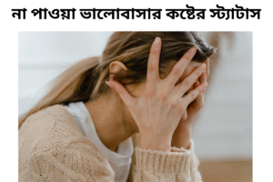 না পাওয়া ভালোবাসার কষ্টের স্ট্যাটাস 